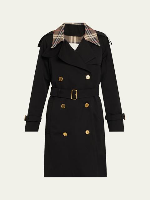 Burberry Castleford Chk Sht Coat