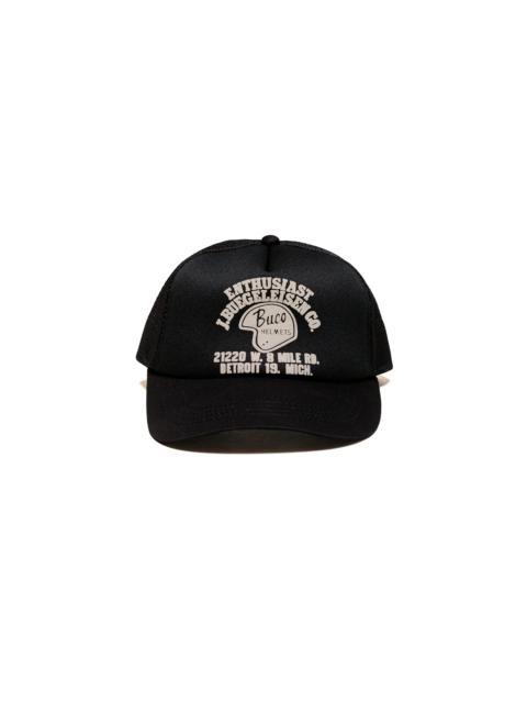 The Real McCoys BA25004 Buco Mesh Cap / Enthusiast Black