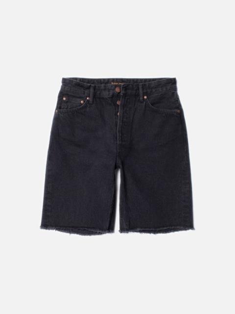 Nudie Jeans Maud Shorts Black Stone