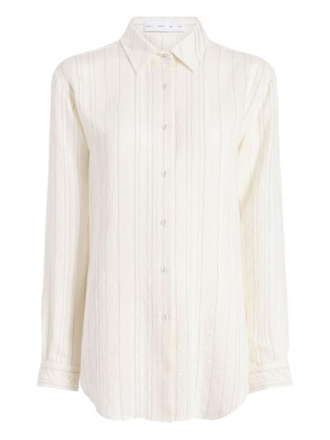 Proenza Schouler Raven stripe woven shirt