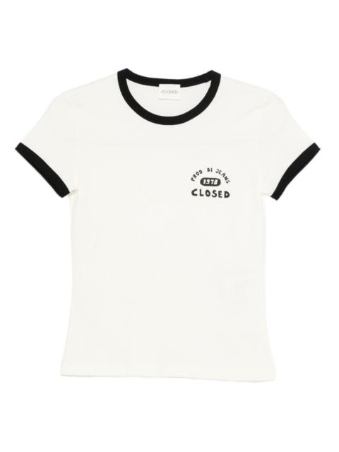 CLOSED contrasting-trim T-shirt