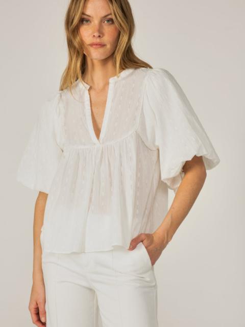 Poupette St Barth Blouse Flores - Natural White