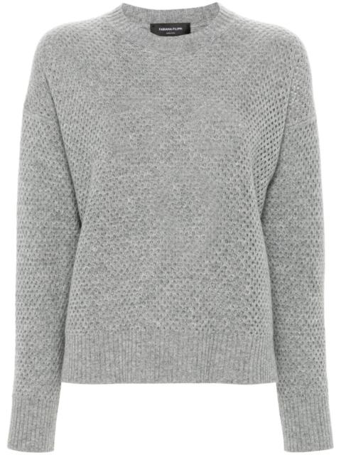 FABIANA FILIPPI honeycomb-knit sweater