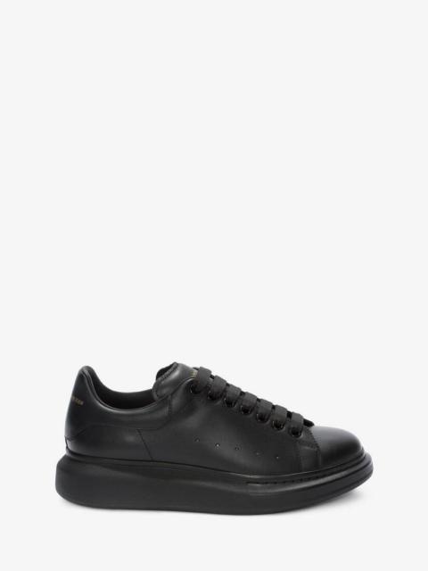 Alexander McQueen Men's Oversized Sneaker in Black