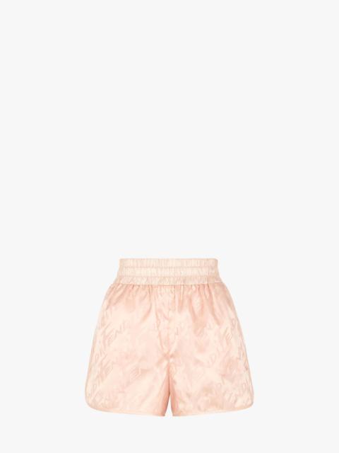 FENDI Pink nylon shorts