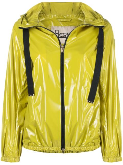 Herno zip-fastening hooded jacket