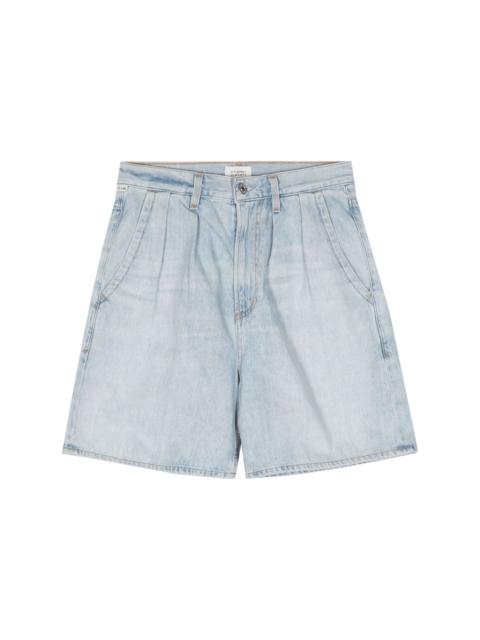 Citizens of Humanity Maritzy wide-leg denim shorts
