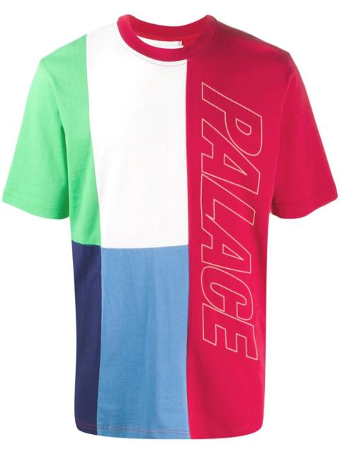 PALACE Flaggin colour block T-shirt