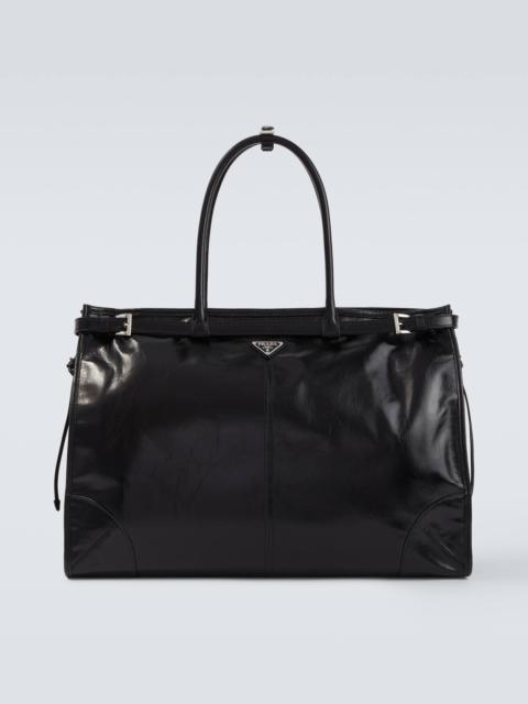Prada Prada Bonnie leather tote bag