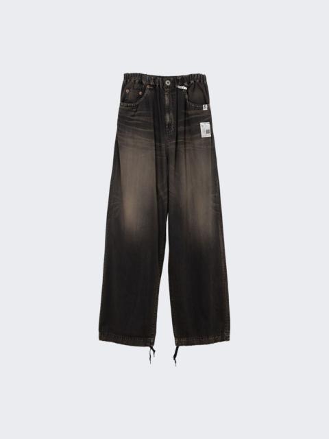 Maison MIHARAYASUHIRO Light Wide Jeans Black