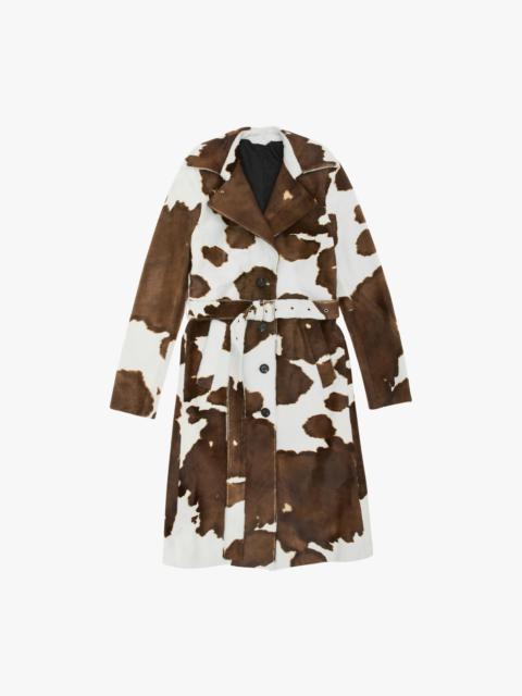 Helmut Lang COWHIDE TRENCH COAT