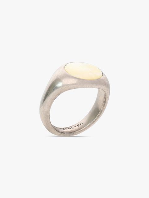 Dries Van Noten THIN STONE SIGNET RING