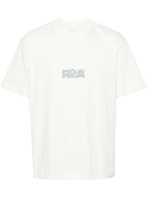 ROA logo-print cotton T-shirt
