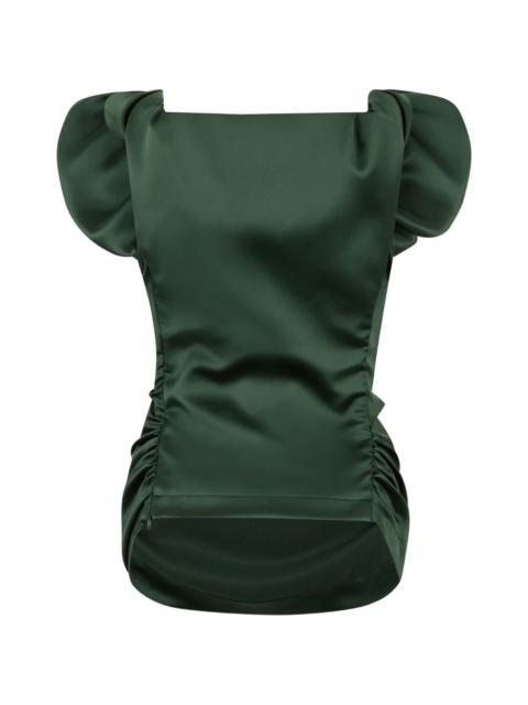 Vivienne Westwood Ginnie gathered puff-sleeve blouse