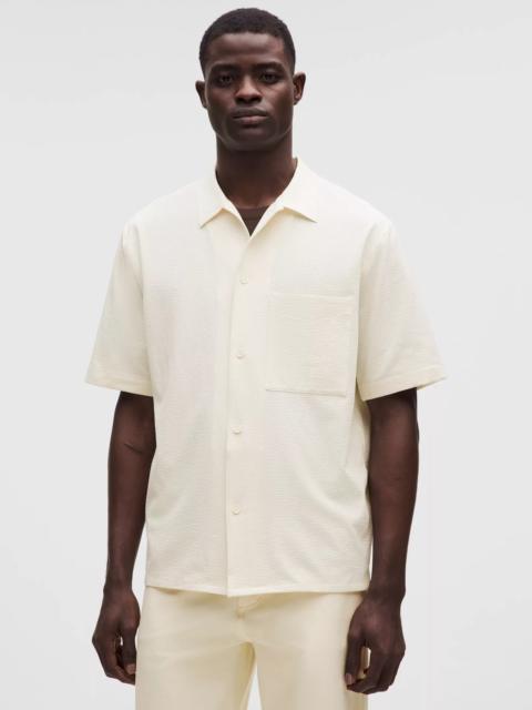 lululemon Airing Easy Camp-Collar Shirt *Textured