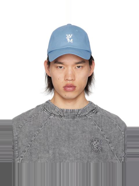 Wooyoungmi Blue Eye Patch Ball Cap