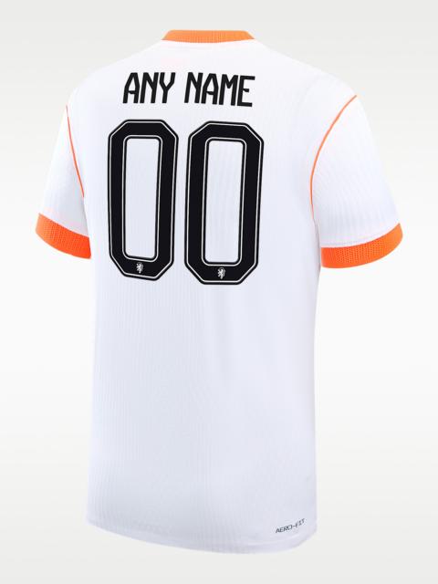 Nike Netherlands 2026/27 Match Away Men's Nike Aero-FIT Soccer Authentic Custom Jersey By You