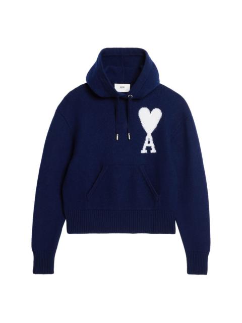 Ami De Coeur knitted hoodie