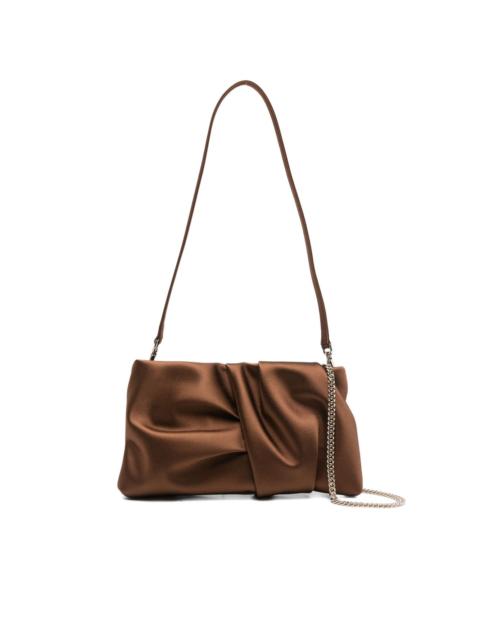 JIMMY CHOO twisted clutch bag