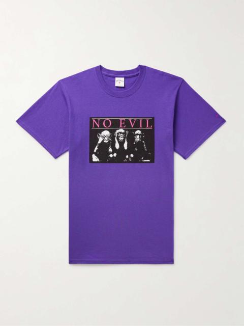 Noah No Evil Printed Cotton-Jersey T-Shirt