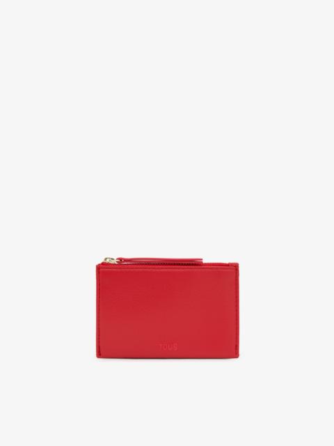 TOUS Red purse-cardholder Audree Soft