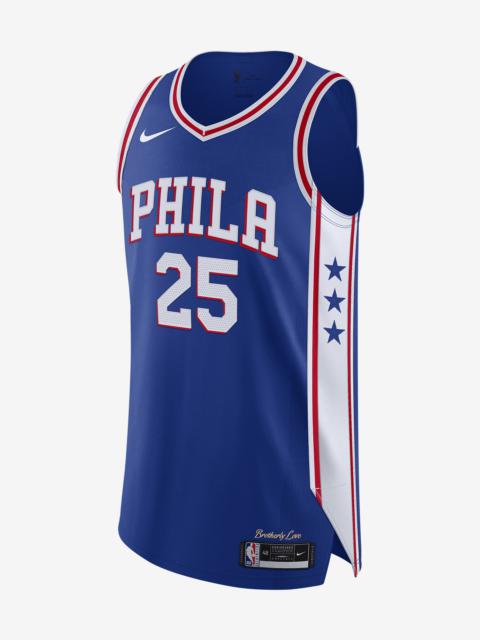 Nike Ben Simmons 76ers Icon Edition 2020 Nike Men's NBA Authentic Jersey