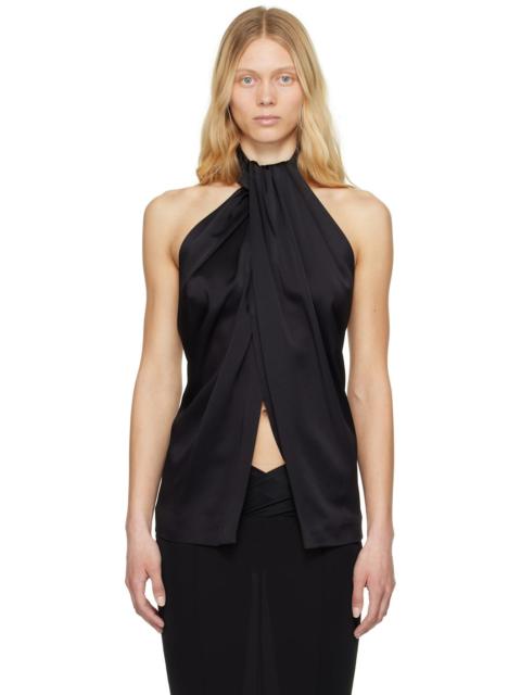 Stella McCartney satin halterneck tank top