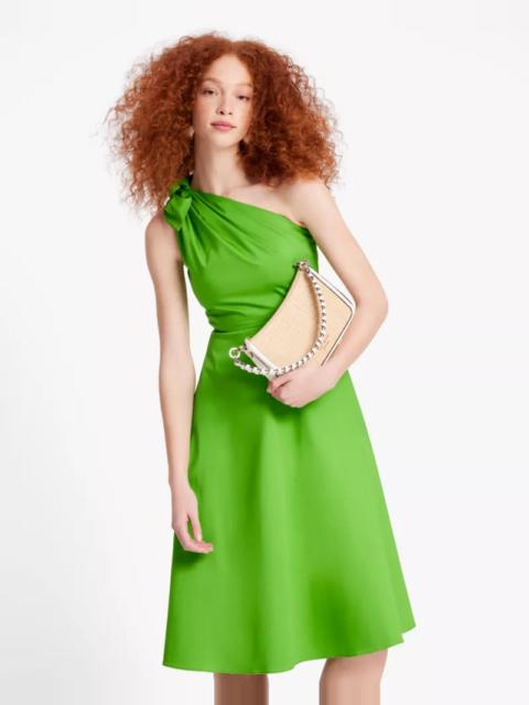 kate spade Poplin One-shoulder Sabrina Dress