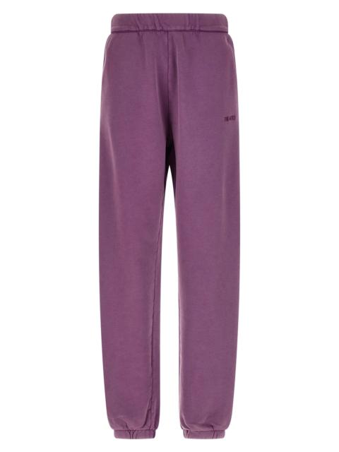 THE ATTICO Logo embroidery joggers