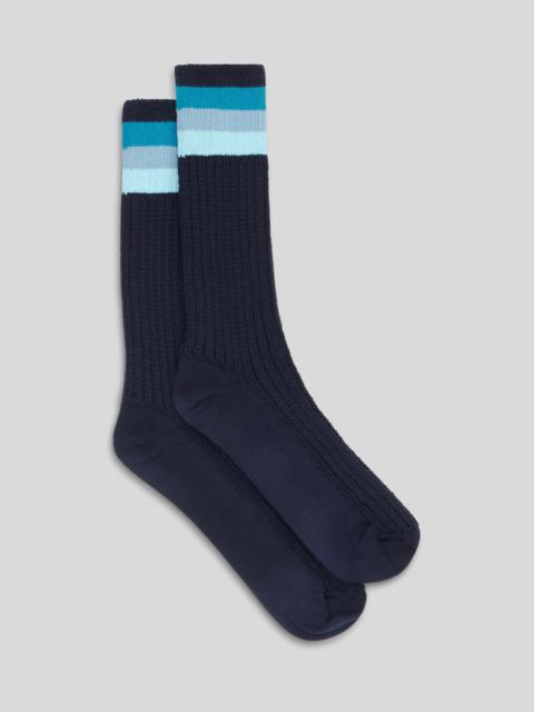 Etro STRIPED JACQUARD SOCKS