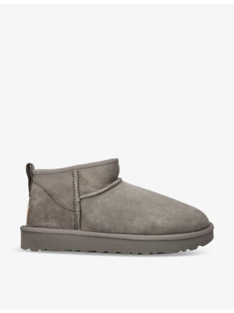 UGG Classic Ultra Mini suede ankle boots