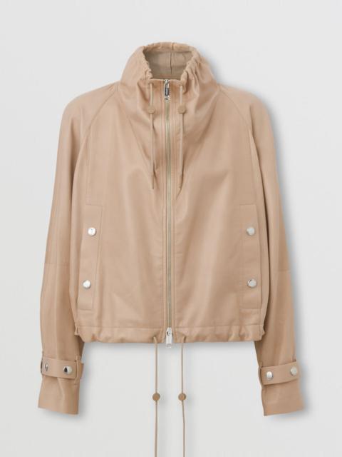 Burberry Lambskin Cropped Jacket