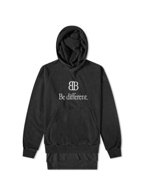 BALENCIAGA Balenciaga Be Different Popover Hoody | REVERSIBLE