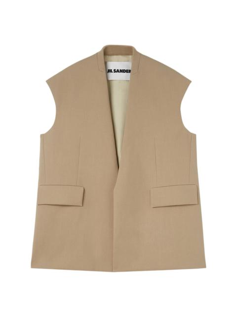 ブルゾン Jil Sander Belt Wool Vest Jil Sander Wool vest belted waist | The Fashion Square