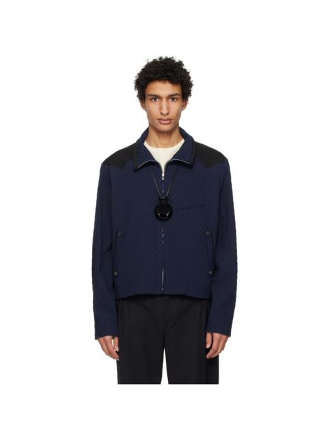 Kiko Kostadinov Navy Noro Jacket