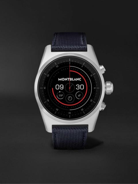 Summit Lite 43mm Aluminium and Nylon Smart Watch, Ref. No. 128411