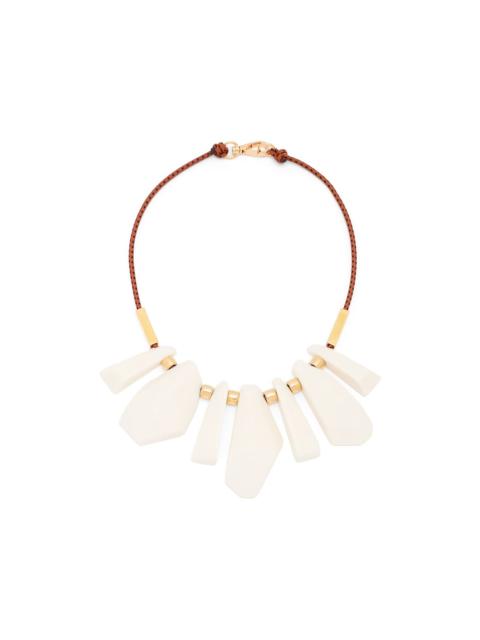 Plan C irregular-pendants necklace