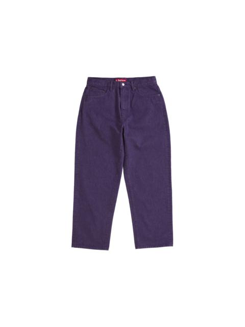 Supreme Supreme Baggy Jean (SS25) Purple