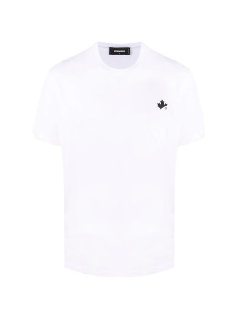 motif-print short-sleeve T-shirt