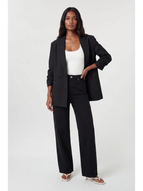 KAREN MILLEN Denim High Waist Wide Leg Jean