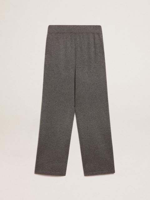 Golden Goose Gray cashmere blend women’s joggers