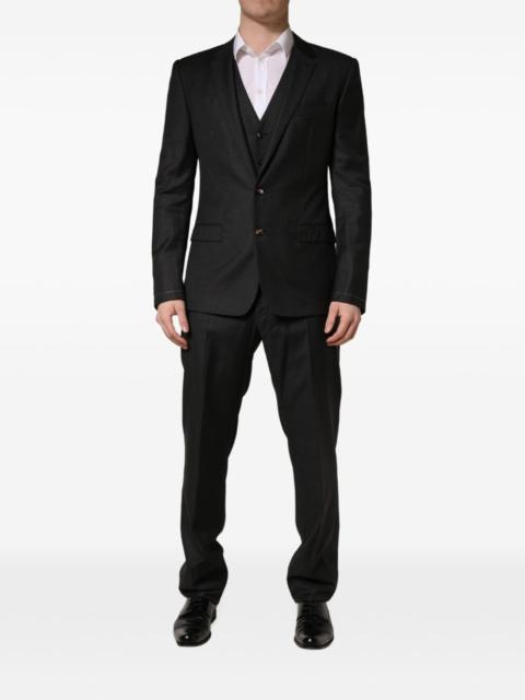 Dolce & Gabbana slim-fit three-piece suit