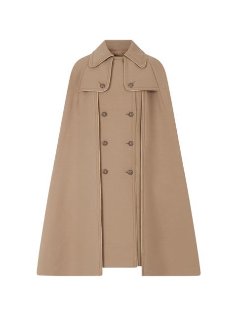 Dolce & Gabbana double-breasted cape coat