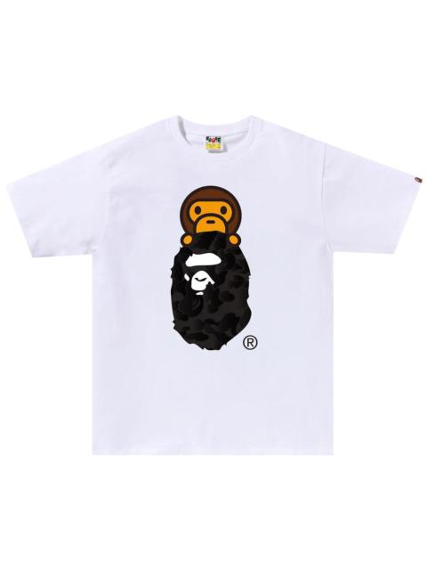 BAPE Ink Camo Milo On Ape Head Tee 'White'