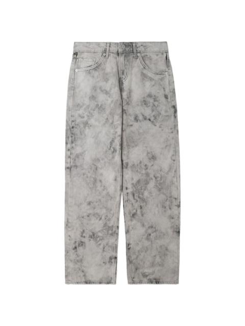 Levi's acid-wash loose-fit jeans