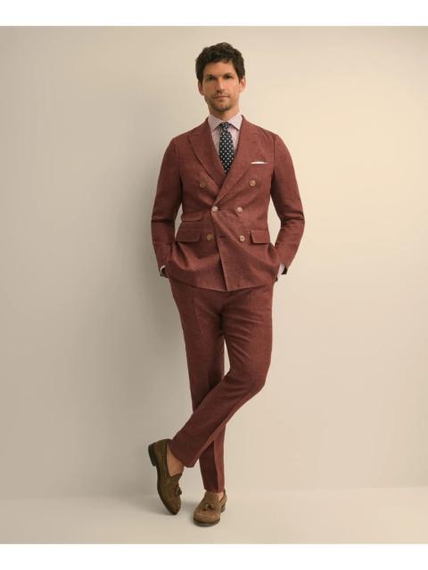 Brooks Brothers Slim Fit Linen Suit Pants
