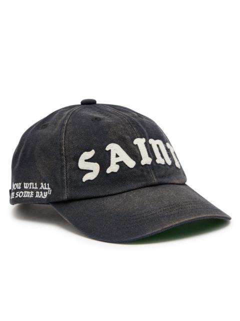 SAINT M×××××× Saint Mxxxxxx Logo-appliquéd Cotton cap