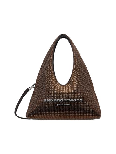 Alexander Wang Brown Pike Crystal Mini Bag