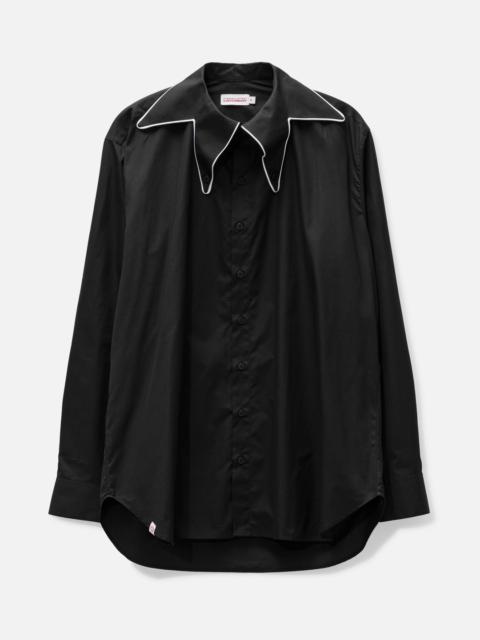 CHARLES JEFFREY LOVERBOY STAR COLLAR SHIRT