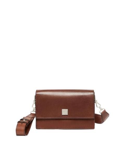 Max Mara Biancaroughs leather shoulder bag
